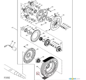 Пас клиновий (L=2700мм) JOHN DEERE H118618 Пас клиновий (L=2700мм) JOHN DEERE H118618