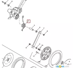 Пружина стискання JOHN DEERE N282218