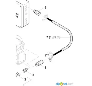 кабель до датчика KVERNELAND AC820883,AC820884,AC820872,AC820873,AC820874,AC820875,AC820886,AC820876,AC820887 кабель до датчика KVERNELAND AC820883,AC820884,AC820872,AC820873,AC820874,AC820875,AC820886,AC820876,AC820887
