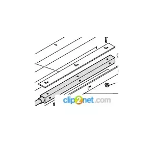 Планка металева L=530 Fantini 12133-SP3255 (13572) Планка металева L=530 Fantini 12133-SP3255 (13572)