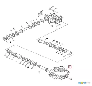 корпус редуктора JOHN DEERE LCA73405 корпус редуктора JOHN DEERE LCA73405
