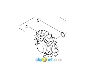 Шестерня Z19/16 KVERNELAND AC489806 Шестерня Z19/16 KVERNELAND AC489806