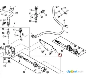Кронштейн JOHN DEERE RE284942 Кронштейн JOHN DEERE RE284942