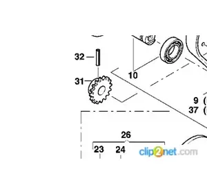 Зірочка Z=17 KVERNELAND AC820820 Зірочка Z=17 KVERNELAND AC820820