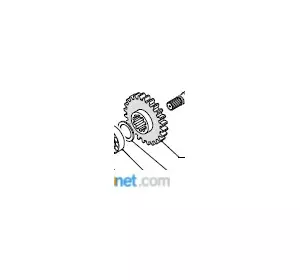 Шестерня Z23 M4.5L170B Fantini 13763 Шестерня Z23 M4.5L170B Fantini 13763