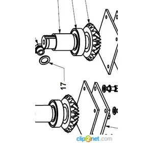 Шестерня Z 20 M04 Fantini 3400-GS87511 Шестерня Z 20 M04 Fantini 3400-GS87511