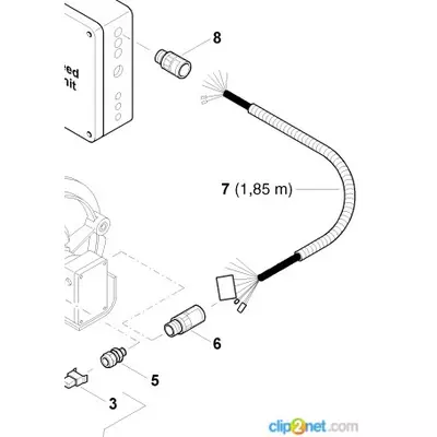кабель до датчика KVERNELAND AC820883,AC820884,AC820872,AC820873,AC820874,AC820875,AC820886,AC820876,AC820887