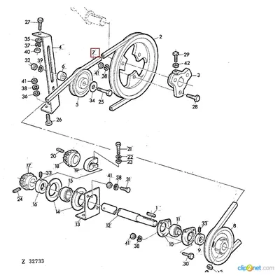 Пас клиновий (L=4816,3мм) JOHN DEERE Z32041 (Z33774)