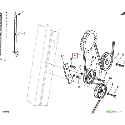 Пас 3988 MM (157.00") JOHN DEERE H77766