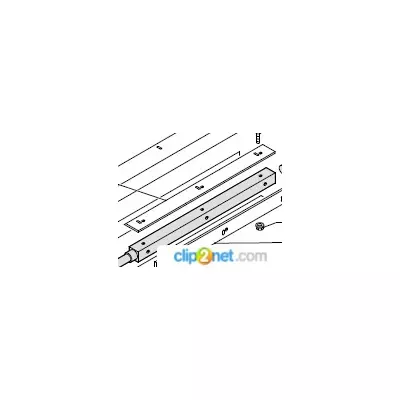 Планка металева L=530 Fantini 12133-SP3255 (13572)