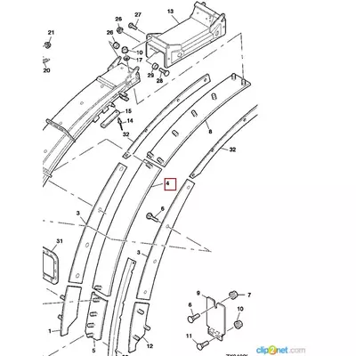Пластина металева JOHN DEERE AZ53232