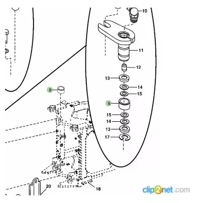 Втулка JOHN DEERE R168008