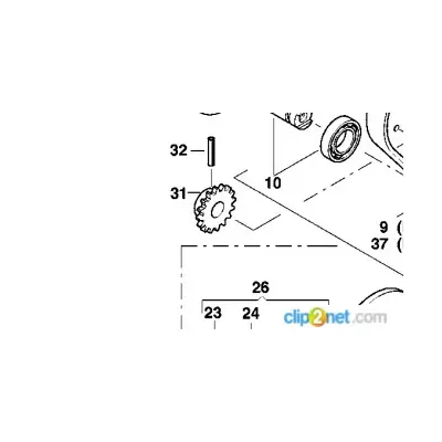 Зірочка Z=17 KVERNELAND AC820820