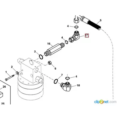 Перехідник JOHN DEERE 38H1095
